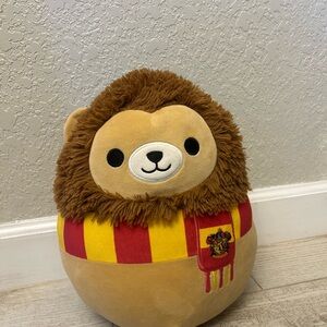 Squishmallows Gryffindor Lion Harry Potter 12" Plush Clean and Sanitized